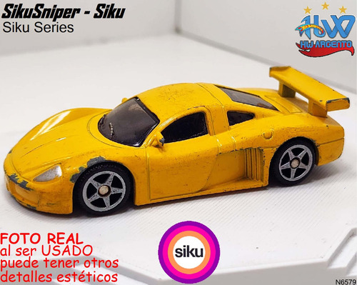 Hot Wheels Usado Hwargento Sikusniper - Siku N6579 0