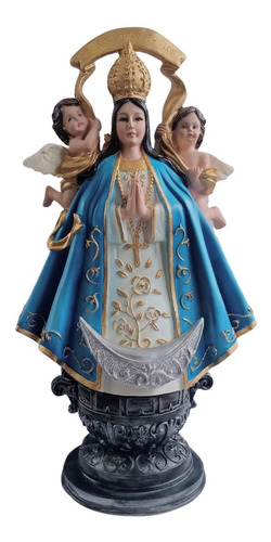 Virgen De San Juan De Los Lagos Resina 53 Cm