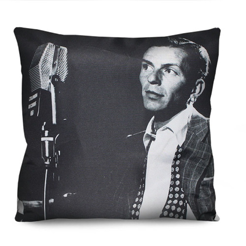 Almofada Decorativa Frank Sinatra Cinema Música 42cm R2