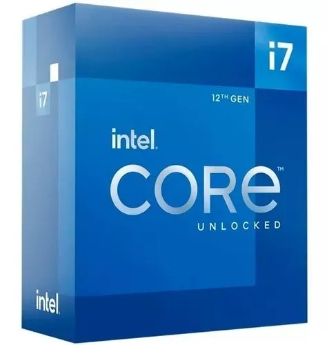Microprocesador Intel I7 12700k S1700 12va Gen Sin Cooler