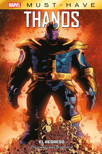 Libro Mst65 Thanos El Regreso - Jeff Lemire, Mike Deodato...