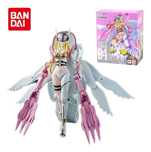 Boneco Digimon, Angewomon/tailmon Digivolve Spirits, Lacrado