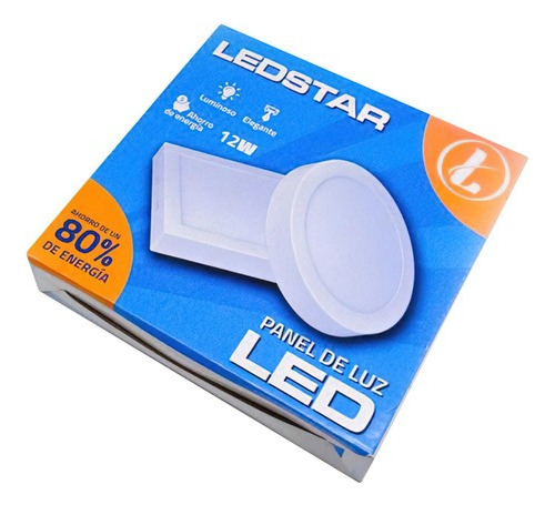 Plafon Led Cuadrado Para Adosar 12w Ledstar