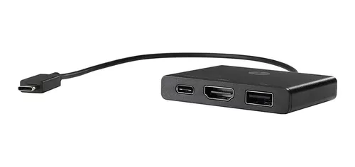 Adaptador Hp 1bg94aa#abl Multipuertos Hdmi / Usb-c / Usb