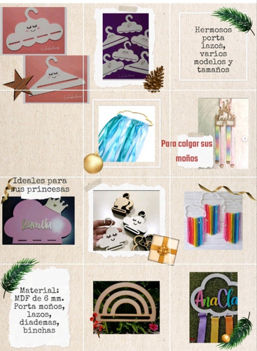 Imagen 7 de 10 de Porta Moños, Vinchas, Lazos Diademas, Decoración, Regalo