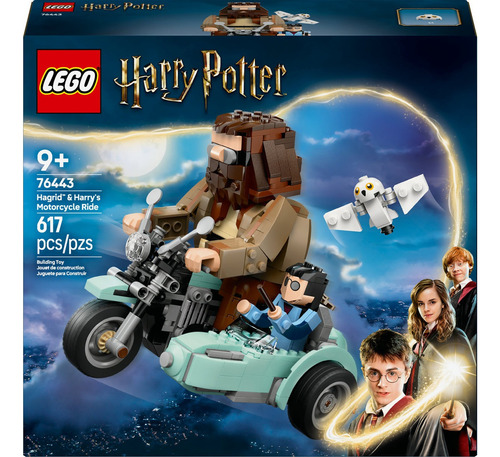Lego® Passeio De Motocicleta De Hagrid E Harry 76443