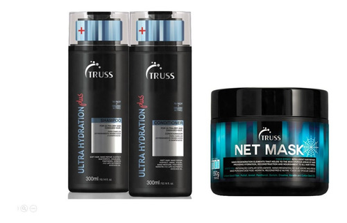Truss Kit Ultra Hydration Plus Shampoo E Cond + Net Mask