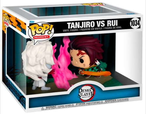 Funko Pop! Moment: Demon Slayer - Tanjiro Vs Rui