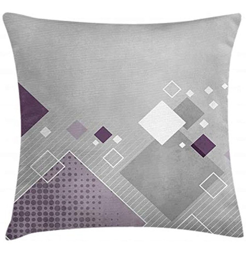 Ambesonne Abstract Throw Pillow Cushion Cover, Composición G