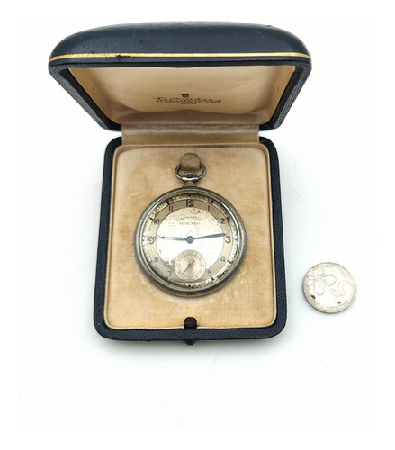 Reloj Bolsillo Antiguo Bolaro Swiss Made (funciona)