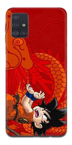 Imagen 5 de 10 de Funda Samsung A31 A21s A11 Dragon Ball Goku Instinto 8