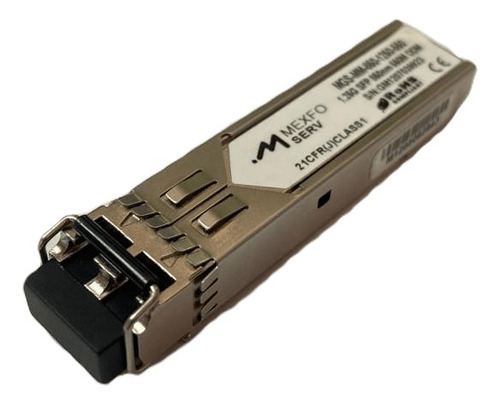 Modulo Mini Gbic Sfp Lc Multimodo 1.25gbps 550m Mexfoserv