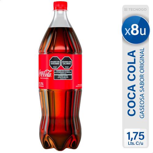 Coca Cola Sabor Original Resfresco Gaseosa Botella - Pack