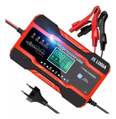 comprar Cargador Batería Inteligente Rápido 12v\u002F24v Auto Y Moto