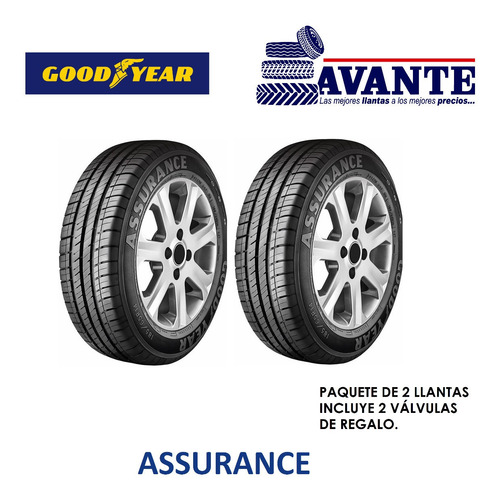 Llanta 175/70r14 Goodyear Assurance 88t Blk Xl ( Paq. 2 )