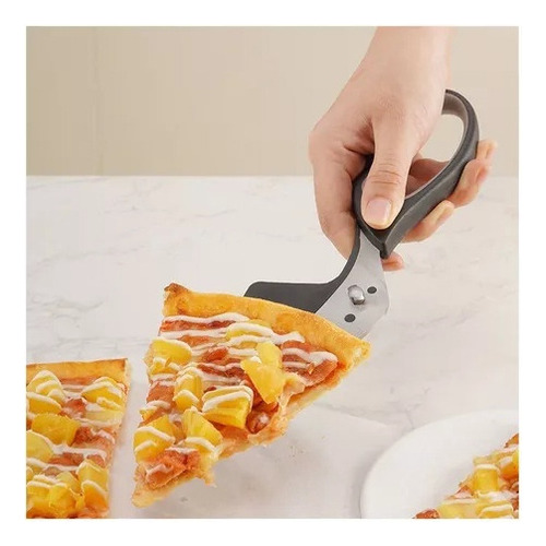 Cnn Pala For Pizza 2 En 1, Tijeras, Tabla Cortar