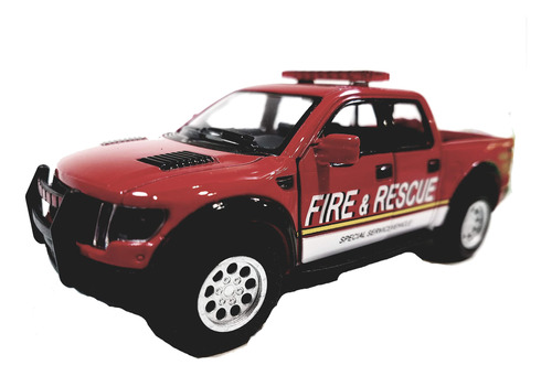 Kinsmart Ford F-150 Svt Raptor Supercrew 2013 (rescate De In