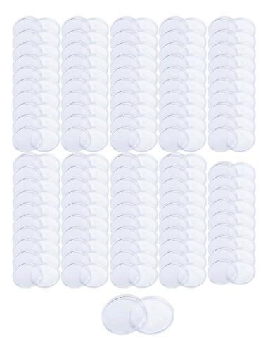 100 Piezas Cápsulas Portamonedas 14mm Protectores