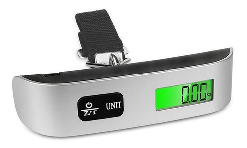 Imagen 2 de 4 de Pesa Digital Lcd De Mano Maleta Equipaje Balanza Portátil