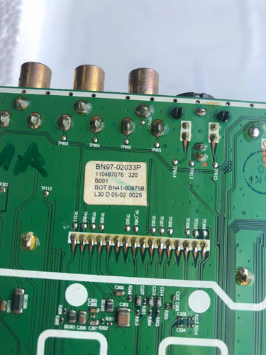 Placa Principal Samsung Ln40a530 40 1080p Lcd Hdtv (Usado)