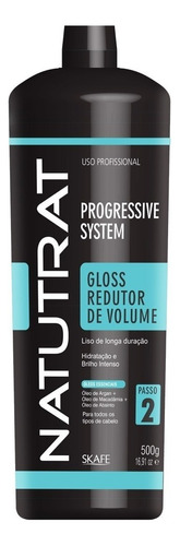 Escova Progressiva Natutrat Skafe 500ml Gloss Redutor Passo2