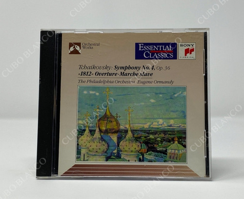 Tchaikovsky - Symphony No. 4, Overture, Marche Slave Cd 1990