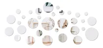 Comprar Ceyazye Espejo De Pared, Azulejos De Espejo Circular