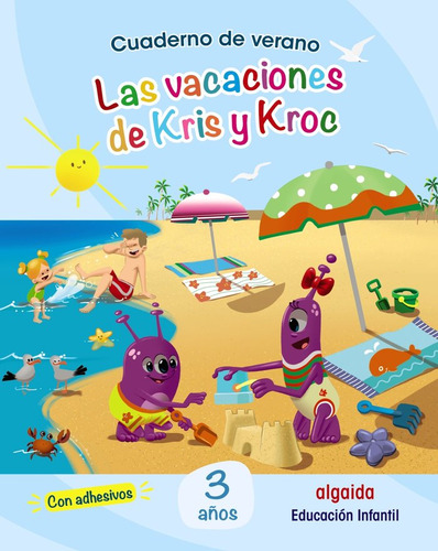 Cuaderno Verano Vacaciones De Kris 3años 2020 - Aa,vv