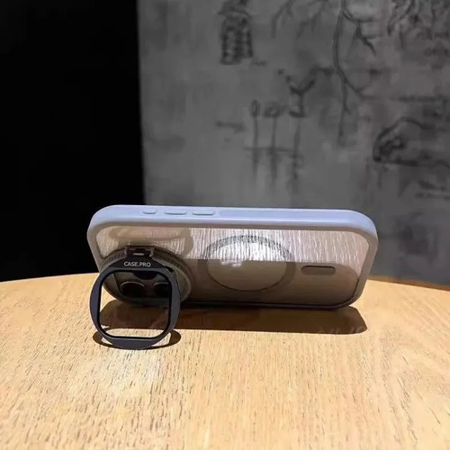 I Capa Magsafe Para iPhone Com Protetor De Câmera + Alças