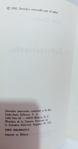 Los Supervivientes Jaime Cardeña