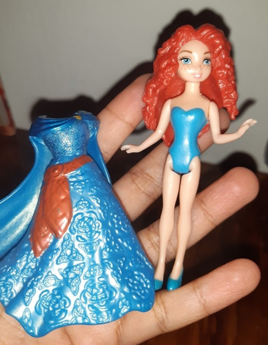 Muñeca Merida Valiente Brave Con Vestido De Clip (Usado)