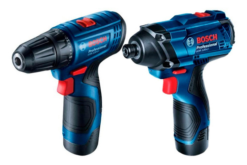 Pistola de impacto Bosch Impact Drill 3/8 12v 06019g80g4 Cor azul Frequência 50/60