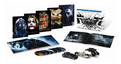 Batman The Dark Knight Trilogy Collectors Edition Bluray New