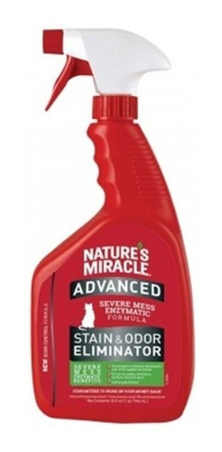 Nature Miracle Eliminador De Manchas/olores Adv Gato X 32 Oz