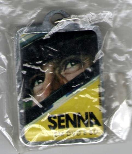 Chaveiro Do Filme Senna - Memorabilia - Novo