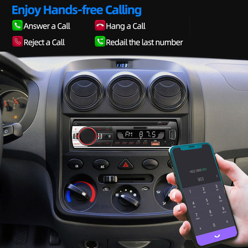 Cartão De Entrada Usb Estéreo Para Carro, Rádio, Bluetooth,