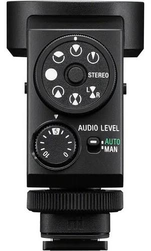 Micrófono Direccional Sony Para Cámara Ecm-m1 Color Negro