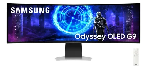 49 Odyssey Oled G9 G95Sd Dqhd Monitor Gamer Plateado