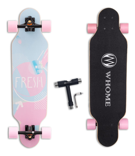 Whome Longboard Skateboard - Tableros Largos Pequeos De 31 P