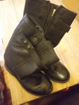 Comprar Botas Zara Caña Corta Negras Talle 28 