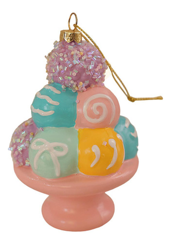 Colgante De Helado De De Navidad, Adorno Navideño,