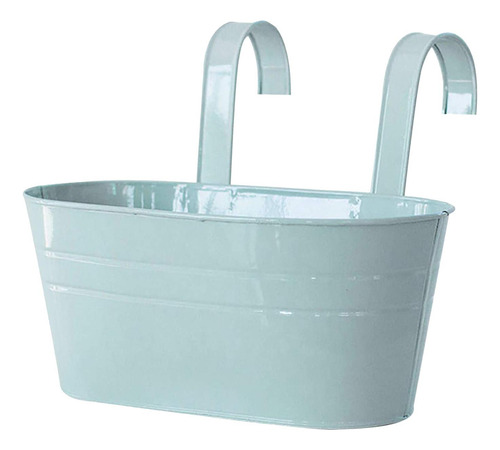 Macetas Colgantes De Metal Para Balcón, Jardineras, Porche