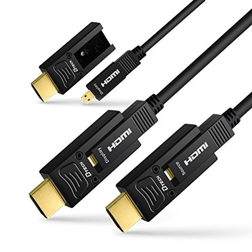 Cable De Fibra Optica Hdmi Dtech 100 Ft Soporte 4k 60hz (4: 