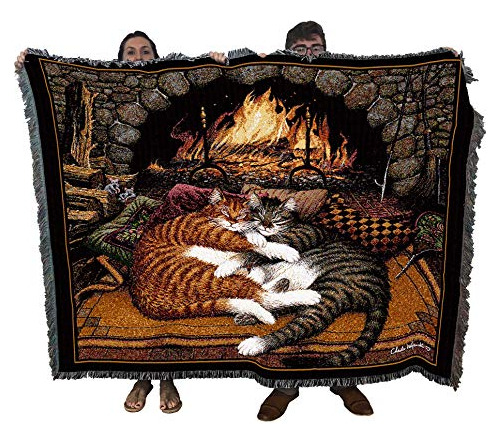 Todos Se Quemaron Gato Charles Wysocki Algodón Tejido ...