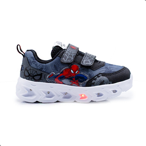 Zapatillas Footy Kids Luces Al Pisar Sp684 Spyderman Tabu