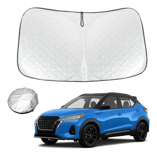 Parasol Plegable Para Parabrisa Apto Nissan Kicks Frontal Uv