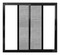 Comprar Ventana 60x40 Modena Negra Con Mosquitero Y Vidrio 3mm