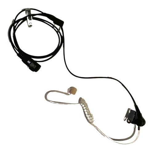 Kit Con 2 Audifono/micrófono De Solapa Para Radio Kenwood 