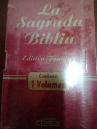 La Sagrada Biblia Edicion Familiar