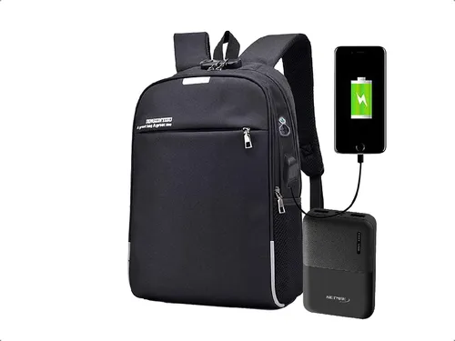 Mochila con cargador portatil hotsell
